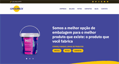 Desktop Screenshot of groupack.com.br